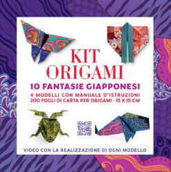 Kit origami. 10 fantasie giapponesi. Strappa e piega XXL. Nuova ediz. Con QR per tutorial per realizzare 4 modelli tradizionali. Con 200 fogli di carta origami con fantasie giapponesi