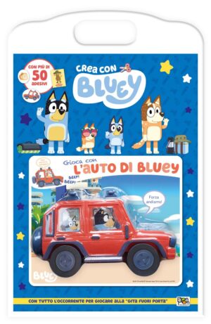 Gioca con l'auto di Bluey. Crea con Bluey. Ediz. a colori