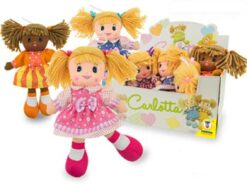 Teorema: Carlotta - Bambola In Pezza Floreale 30 Cm