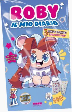 Il mio diario. Con personaggi 3D da costruire. Con Adesivi