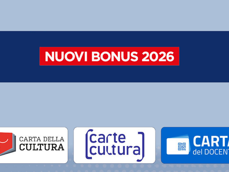 Bonus Cultura e Docenti 2026
